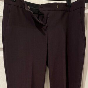 Theory Ibbey 2 Pant - eggplant